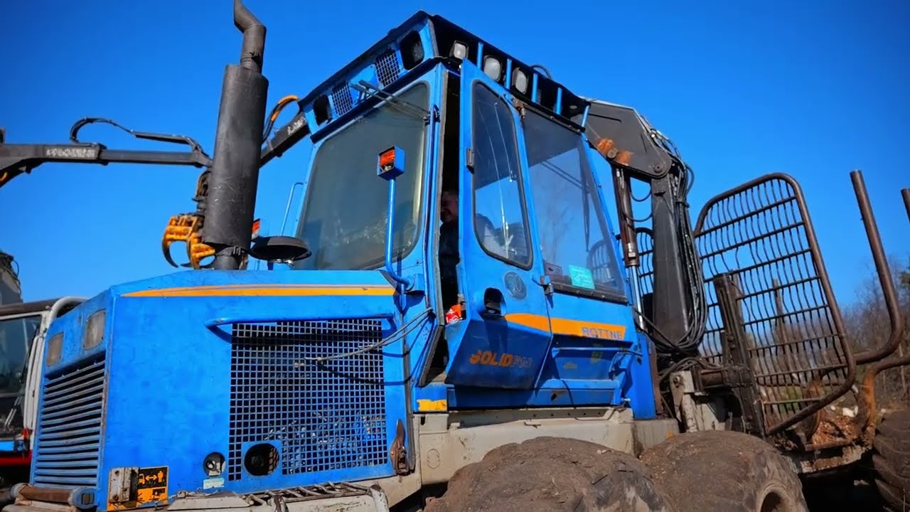 Borka Erdő Kft. : Takeuchi 21150 Harvester  +  2 X Rottne Forwarder