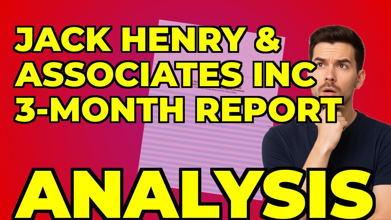 My Takeaway from Jack Henry's Latest Financial Filing