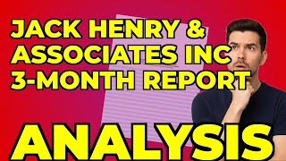 My Takeaway from Jack Henry's Latest Financial Filing