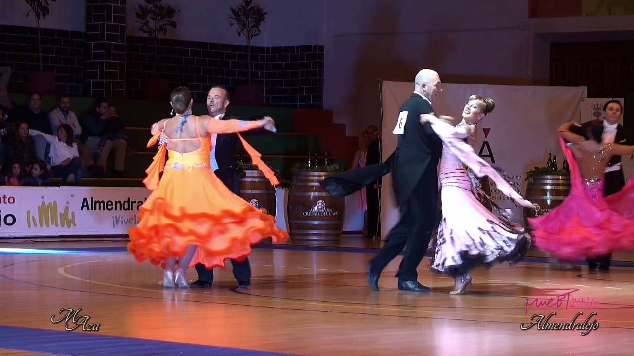 MueBT2016 Almendralejo. XI Trofeo Internacional de Baile Combinado Vals 30 a 50b pasodobles toreros