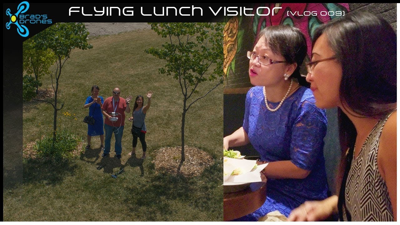 dronesense Fixing and Flying Drone and Lunch - Vlog 009 Dewis Visit