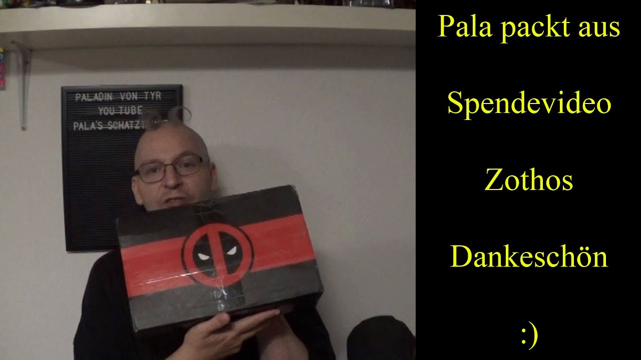 Pala packt aus / Zothos / Spendevideo