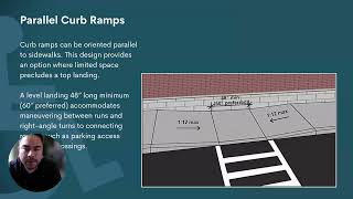 BlueDAG Accessibility Minute: 2010 ADAS Parallel Curb Ramps