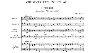 [Score] Alec Rowley - Christmas Suite (1950) for strings