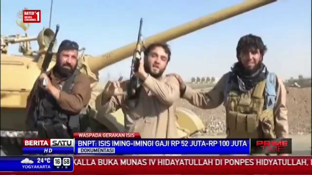 BNPT: ISIS Iming-Imingi Gaji Hingga Rp 100 Juta - YouTube