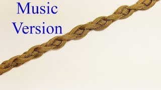 Make A Spiralled Chainlink Braid (Music Version)