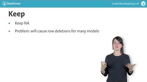 R tutorial: Missing data and coarse classification