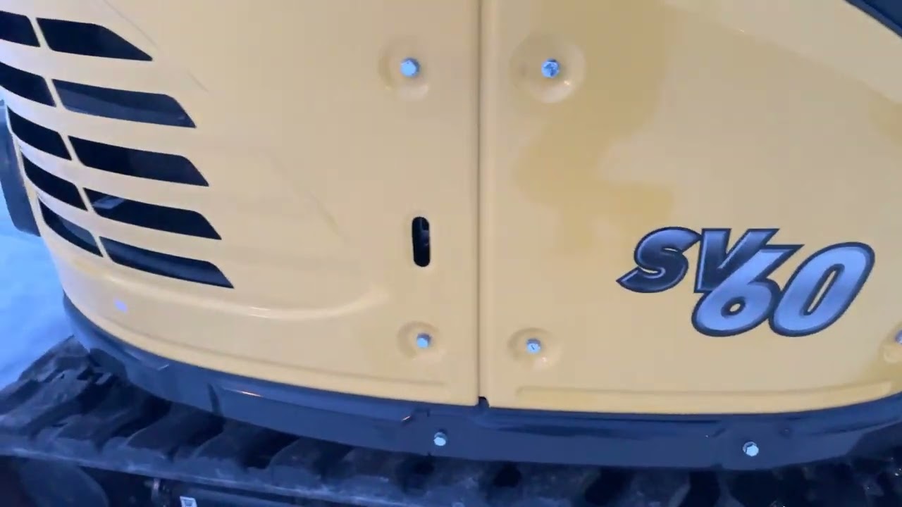 Bandgrävare Yanmar SV60