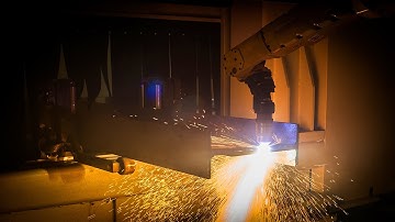 Automatic Steel Fabrication with FICEP’s Plasma Cutting Robot