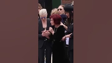 Sharon Osbourne breaks down at Ozzy
