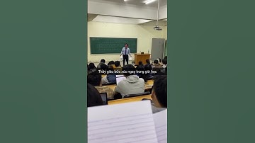 Thầy giáo căng quá vị #sinhvien #congnghe #daihoc #hoctap