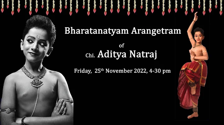 Bharatanatyam Arangetram |  Chi. Aditya Natraj  | ...