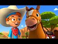 Blippi the Cowboy!!  @BlippiWonders Educational Cartoons for Kids | Explore With Me!