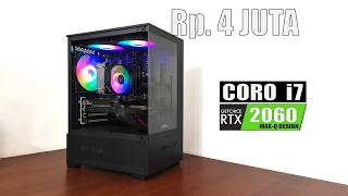 RAKIT PC 4 JUTAAN CORE i7 PAKE RTX TERKENCANG 2026🔥  RYZEN 5 5600G LEWATT