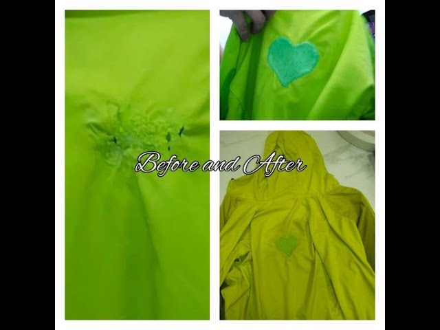 How to Repair Ironing Burn Hole on a Blouse 