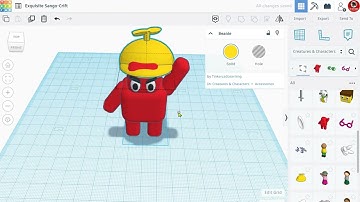 How to Create Action Figures in Tinkercad