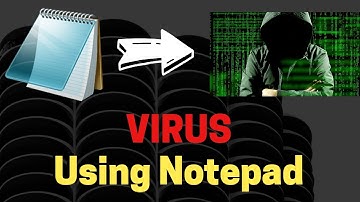 How to Make an Awesome Harmless Computer Virus Prank 😁😂 Fake  Virus using Notepad