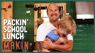 How to make a stacked LUNCH BOX | Smoked Chicken \& Jam Sandwich | Makin It! Ep. 6 | Brad Leone