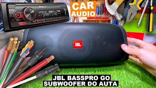 Subwoofer do auta JBL BassPro Go + Car Audio, jak to podłączyć i o co chodzi? PORÓWNANIE DO BOOMBOX