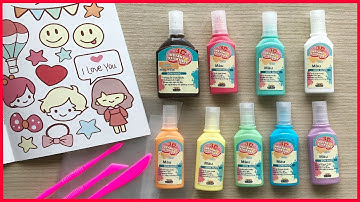 TÔ MÀU 3D THẦN KÌ, TẠO HÌNH DÁN TRANG TRÍ MỌI THỨ  - DIY magic sticker handmade @ChimXinhChannel