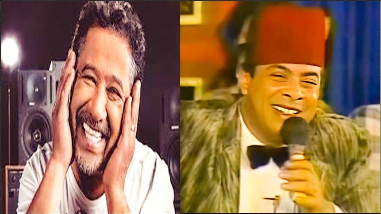 المنتصر بالله  بيقلد الشاب خالد وبيتريق عليه علي المسرح 😂