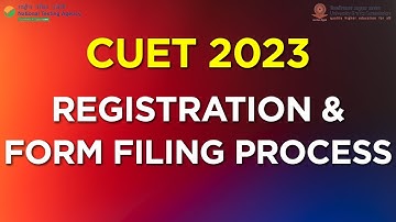 CUET 2023 Registration & Form Filing Process | Step By Step | GK Publications