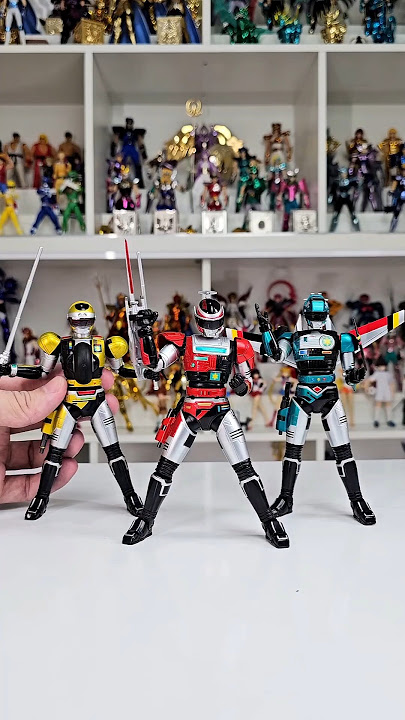 Esquadrão Especial WinspectorSpecial Rescue Police Winspector #tokusatsu #actionfigures #bandai
