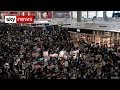 Hong Kong: 'Unprecedented' disruption as flights are cancelled