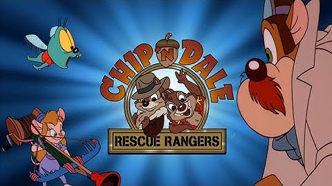 Chip en Dale - Rescue Rangers - Intro (Remastered)