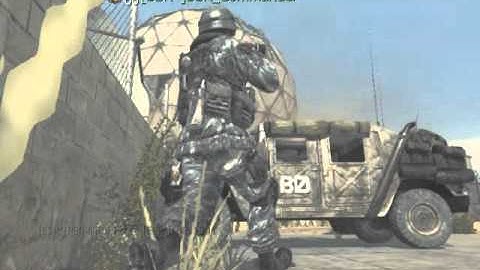 Infected - Cross map throwing Knife MW3 BBK clan