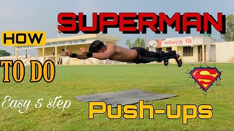 How To Do Flying SUPERMAN PUSH UPS For Beginners | ATHLEAN NAV | how to do superman push ups