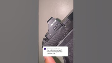 Dpp titanium adapter plate is holding up well RMR to RMSC footprint #tactical￼