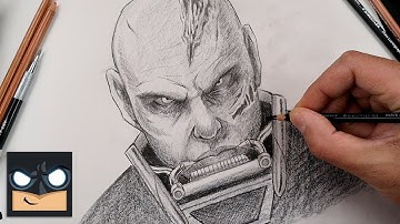 How To Draw Darth Vader | Star Wars Sketch Tutorial (Step by Step)