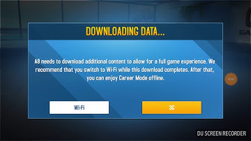 ASPHALT 8 DOWNLOADING DATA PROBLEM