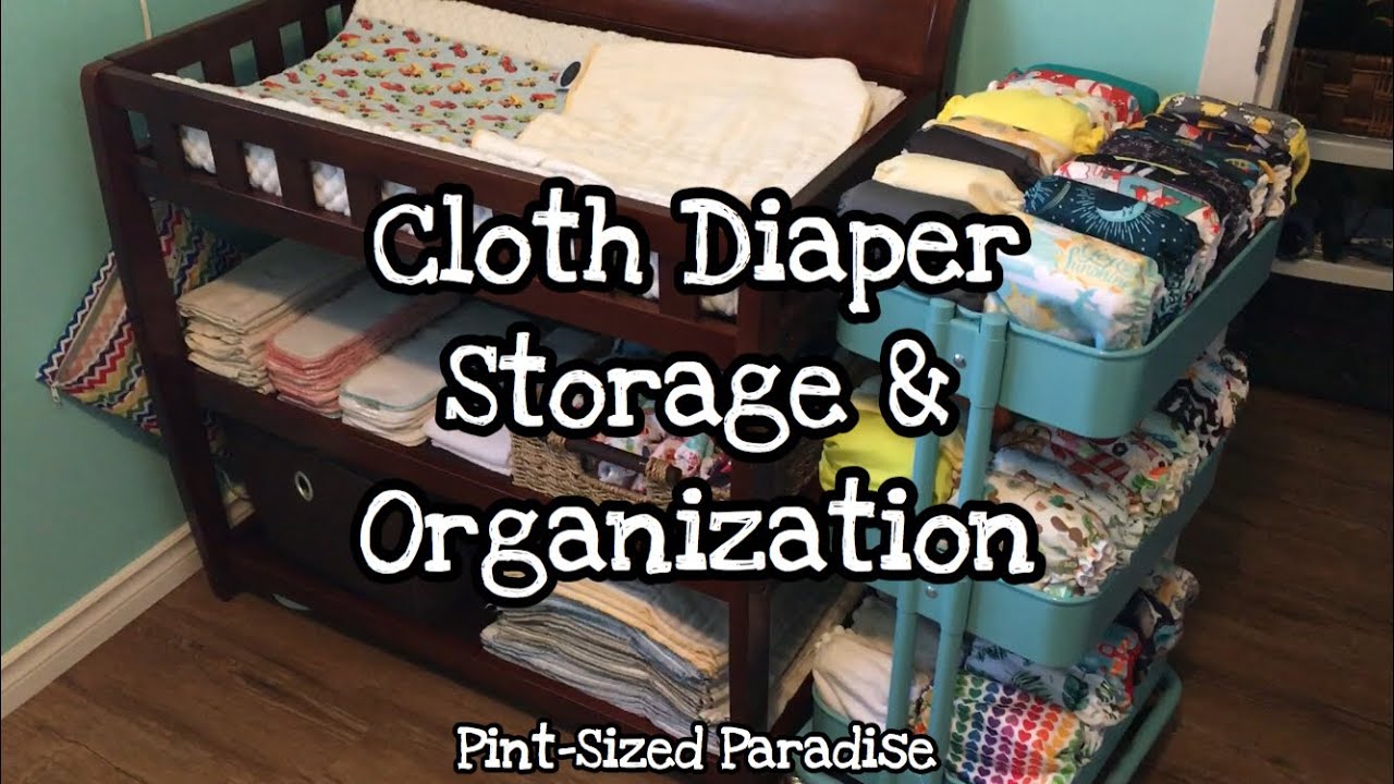 How To Organize Cloth Diapers