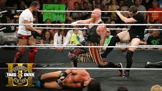 Kyle O'Reilly \& Bobby Fish unleash vicious post-match assault on SAnitY: NXT TakeOver: Brooklyn III