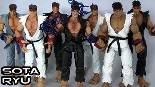 SOTA Unveils Street Fighter IV Ryu and Evil Ryu Statues - The Toyark - News