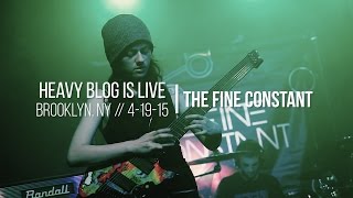 The Fine Constant: Live in Brooklyn, NY 4-16-15 (FULL SET)