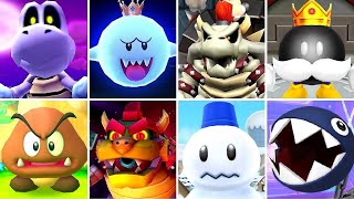 Mario Party 3DS - All Bosses