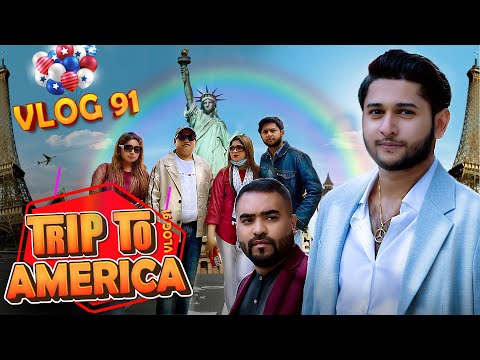 Trip To America  | Tawhid Afridi | Tahseenation | Bangladesh To USA | Family | Vlog 91