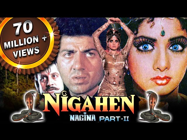 Nigahen - Blockbuster Hindi Film | Sridevi, Sunny Deol, Anupam Kher | Bollywood Movie | निगाहें class=