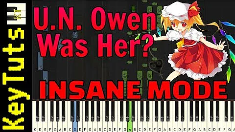 Learn to Play U.N. Owen Was Her? from Touhou - Insane Mode