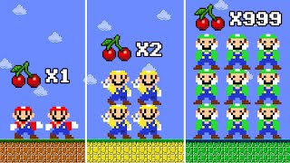 Super Mario Bros. But Every Seed Makes Mario Double Items... | ADN MARIO GAME screenshot 2