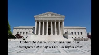 The supreme court heard oral argument in masterpiece cakeshop v.
colorado civil rights commission, which concerns whether colorado’s
anti-discrimination law ...