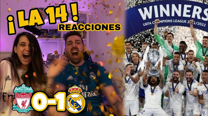 REACCIONES de HINCHAS Liverpool vs Real Madrid 0-1 LA MEJOR CHAMPIONS DE LA HISTORIA