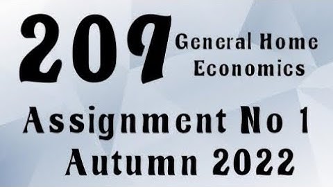 AIOU Code 209 Solved Assignment No.1 Autumn 2022 #aiou #aiousolveassignments