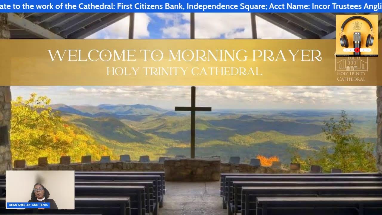 MORNING PRAYER - FRIDAY SEPTEMBER 18, 2026