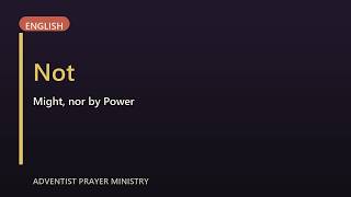 Not by Might, nor by Power-Chapter 48-Prophets and Kings-a message by Prof.Srey Nech Sambath Lakra