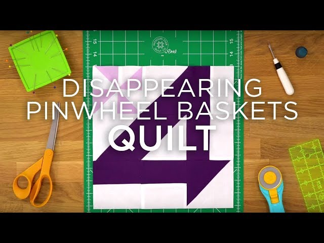 Quilt Snips Mini Tutorial - Pinwheel Basket