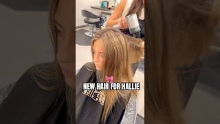 Hallie Went Blonde?! #hair #new #transformation